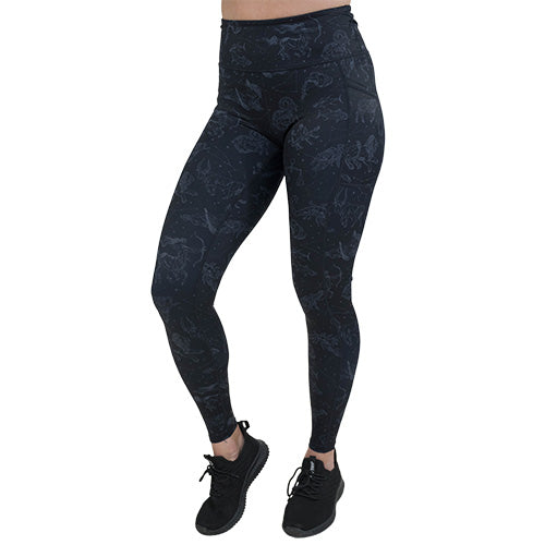 Zodiac Sign Leggings - Women's Astrology Yoga Pants for Fitness & Lounge Wear | Perfect for Yoga, Gym, and Casual Outfits