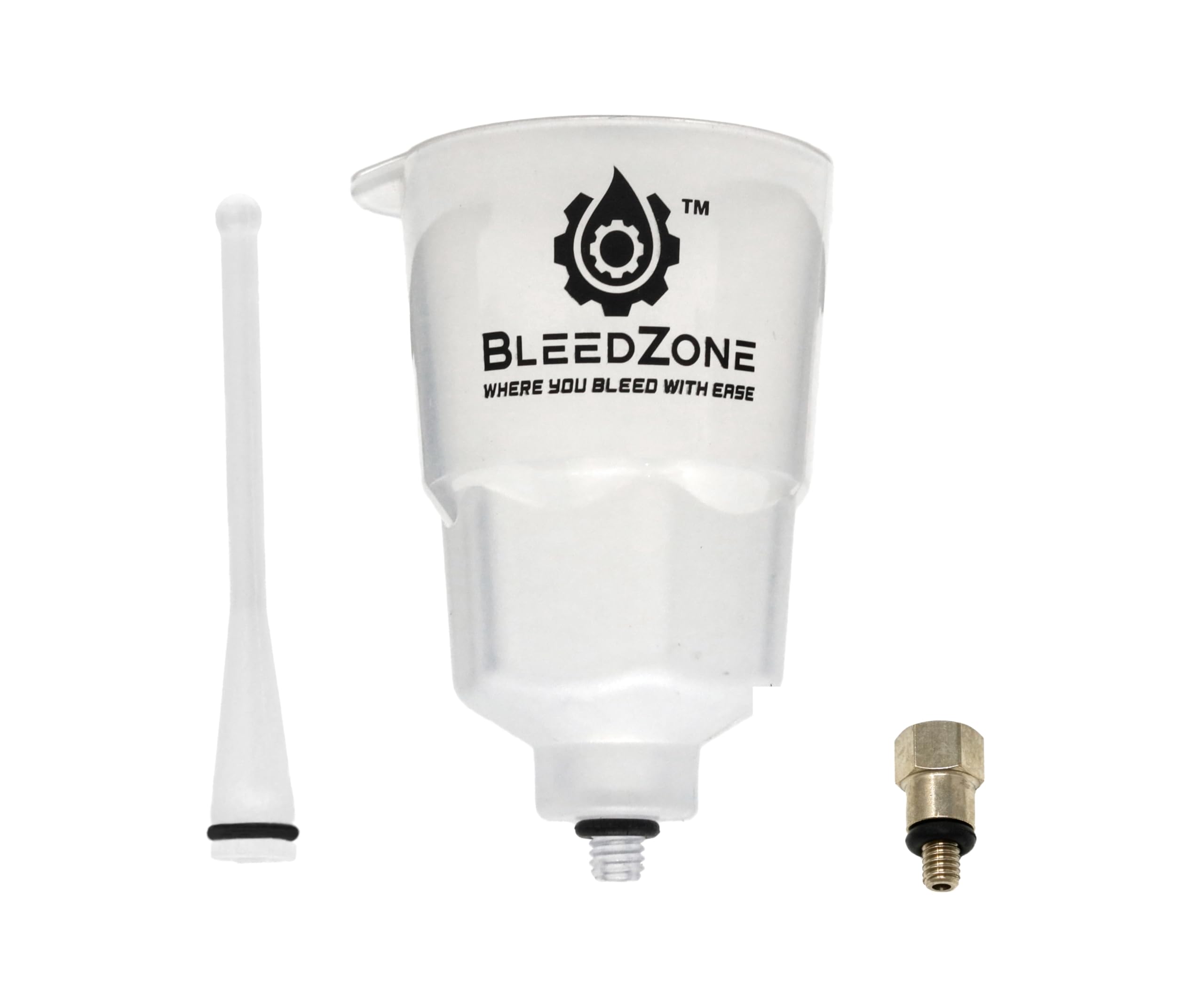 BleedZone Bleed Funnel & M4 Funnel Adapter for Zoom - Perfect for Paintball, Airsoft & Tactical Training Accessories
