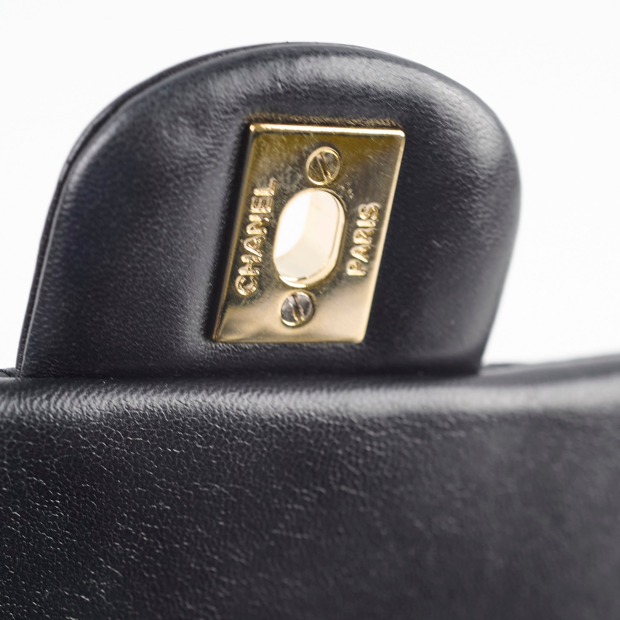 Chanel Mini Square Black Leather Flap Bag with Microchip - Perfect for Evening Parties, Date Nights & Luxury Gift Giving