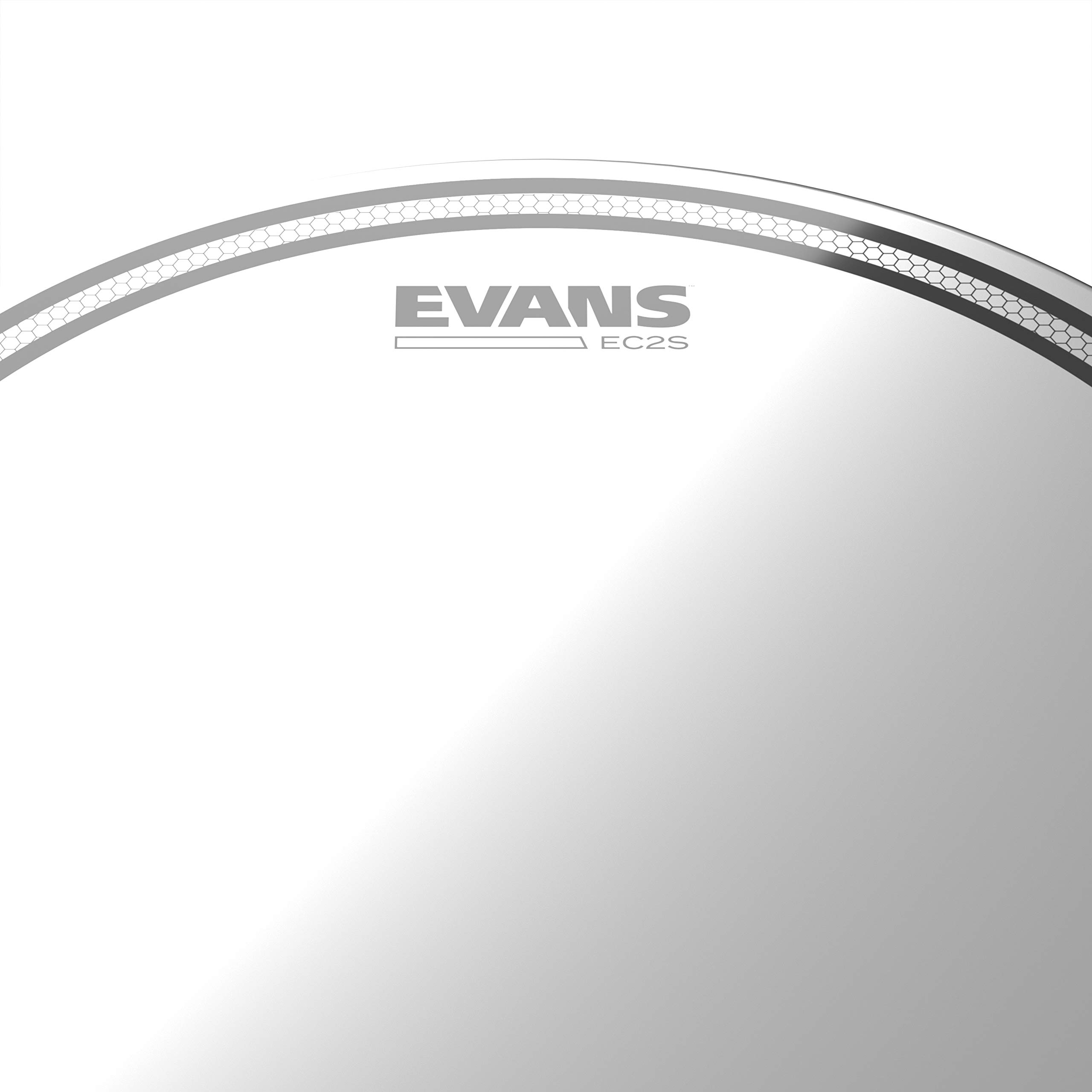 Evans EC2S Coated Tom Drumhead 8 Inch - Premium Drum Head for Clear Sound & Durability - Perfect for Live Performances, Studio Recording & Practice Sessions