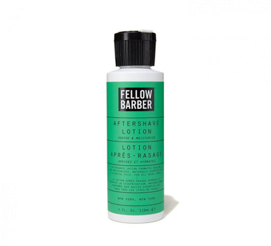 Fellow Barber Aftershave Lotion for Men - Soothing Post-Shave Moisturizer with Natural Ingredients | Perfect for Daily Shaving Routine & Skin Care
