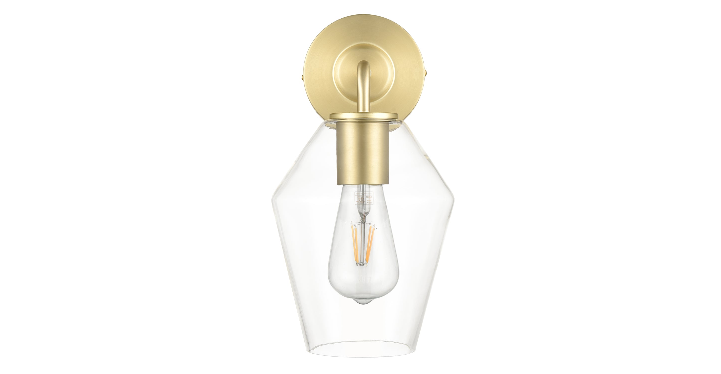 Clare Wall Sconce - Modern LED Wall Light Fixture for Bedroom, Living Room & Hallway | Dimmable Indoor Lighting with Adjustable Arms