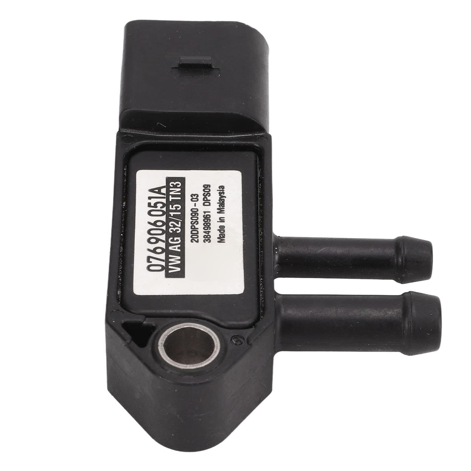 High Performance DPF Pressure Sensor ABS Black 3-Pin Heat Resistant 076906051B for Car - Perfect for Diesel Engine Maintenance & Emissions Control