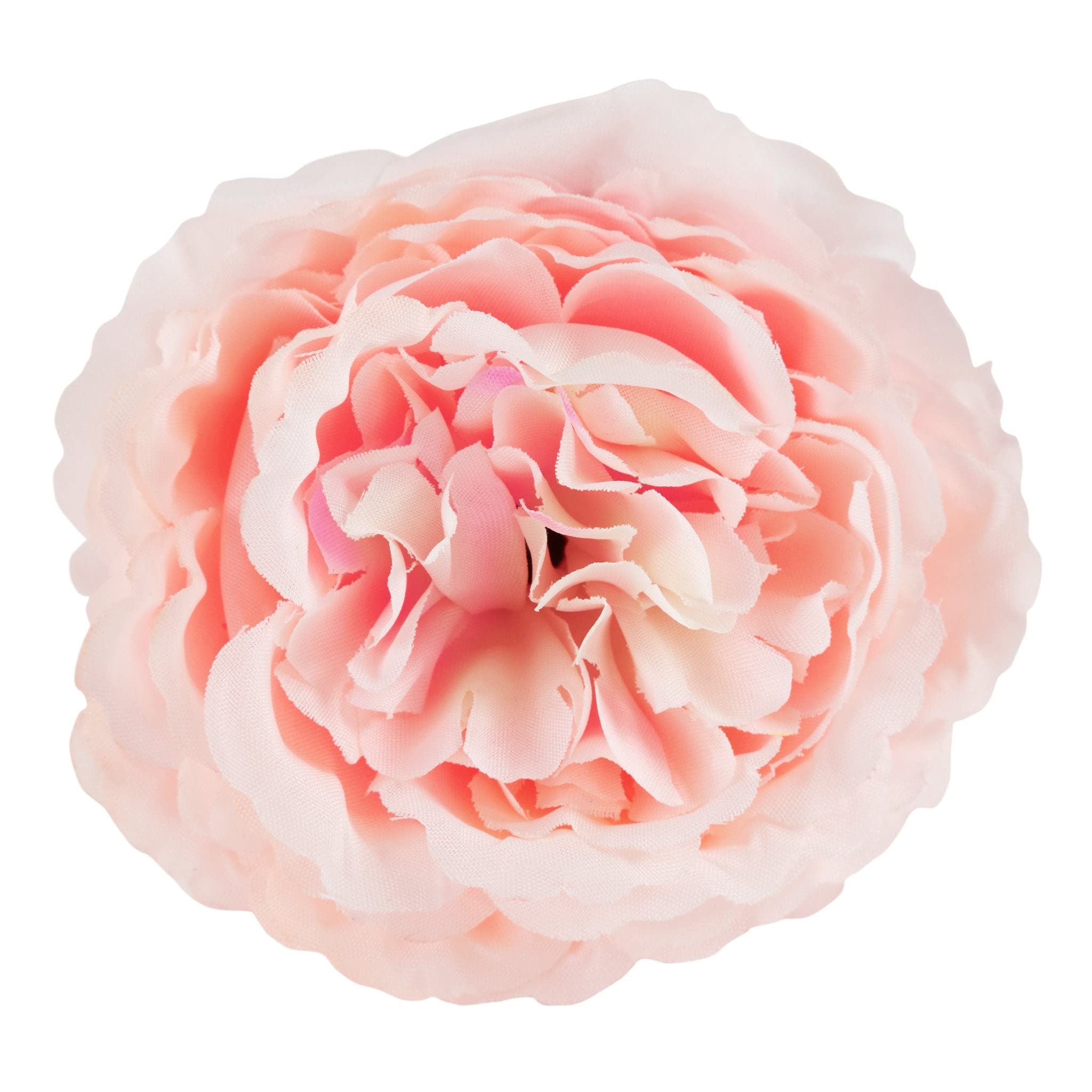 Silk Peony Flower Napkin Rings Set of 10 - Elegant Pink Table Decor for Wedding, Bridal Shower, Anniversary, Birthday Party & Special Events | Perfect for Romantic Dinners, Holiday Tablescapes & Luxury Home Decor