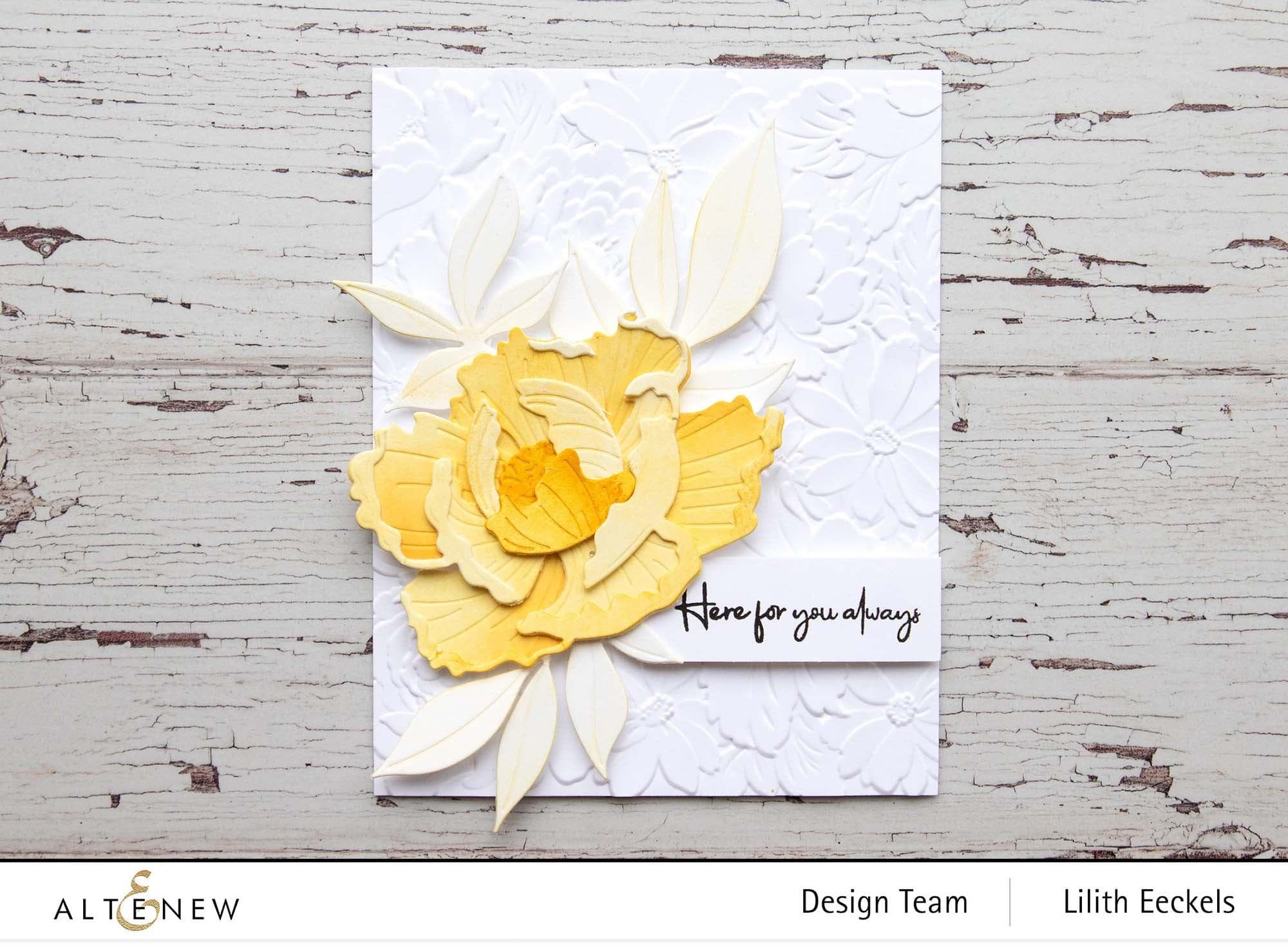 Open Peony Layering Die Set for DIY Paper Flowers - Perfect for Scrapbooking, Card Making & Home Decor Crafts
