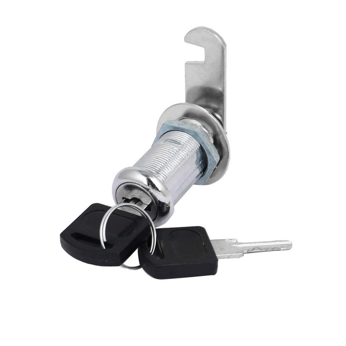 16MM Furniture Lock - Rotary Tongue Cabinet Lock with 2 Keys (3 Pack) - Secure Mailbox, Postbox, Drawers & Cupboards - Ideal for Home, Office & School Security