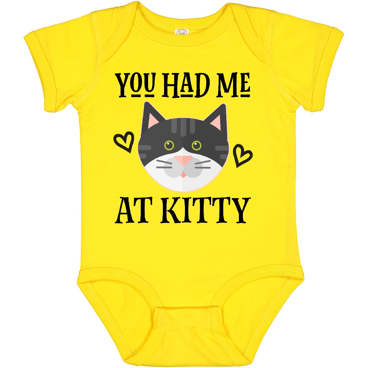 Inktastic Adorable Kitty Cat Baby Bodysuit - Cute Kitten Onesie for Newborns & Infants - Perfect for Playtime, Photo Shoots & Everyday Wear