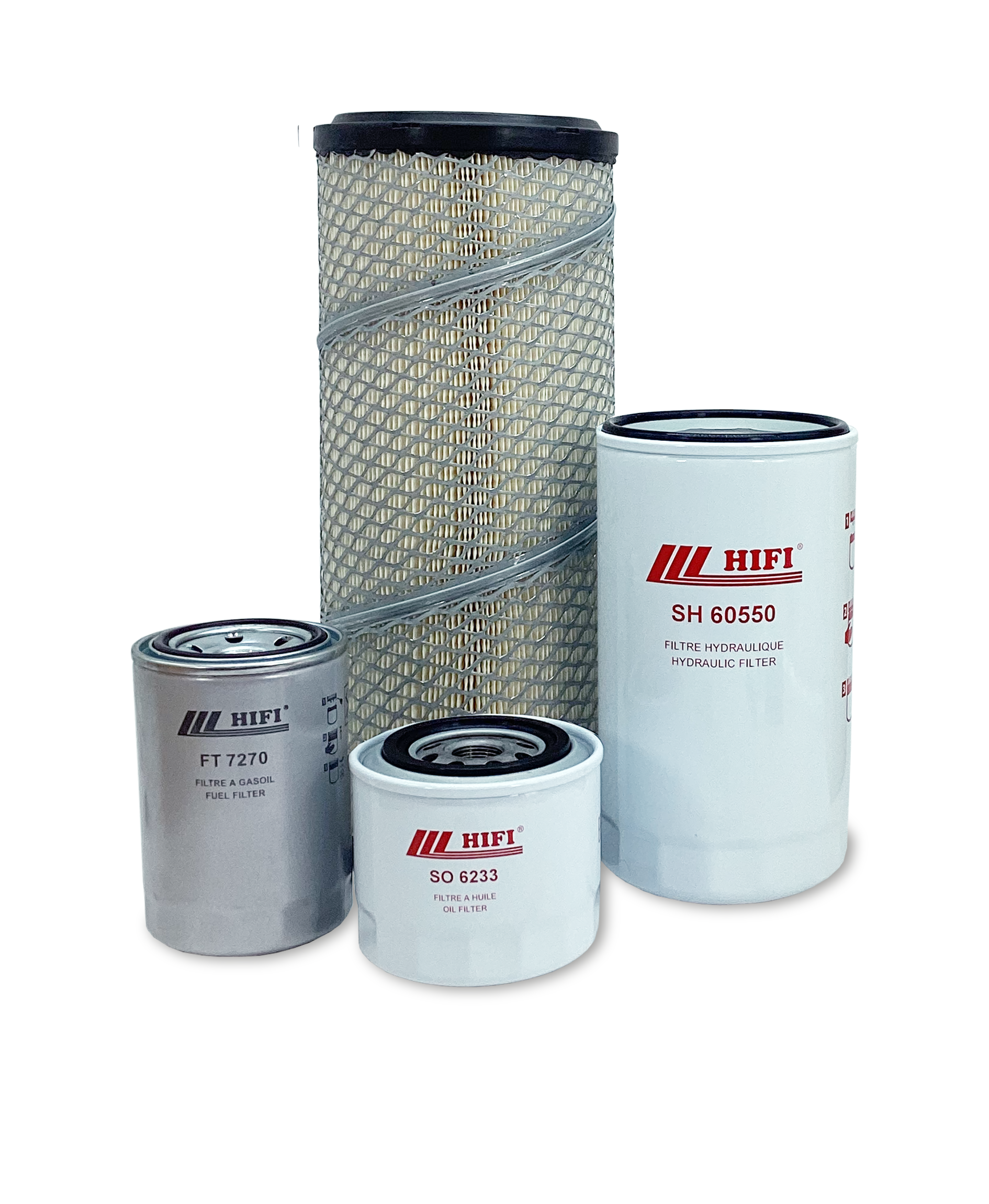 HERO® Maintenance Filter Kit for Kioti NX5010 Tractor - Air, Oil & Fuel Filters Replacement Set - Perfect for Farm Equipment Maintenance & Tractor Upkeep