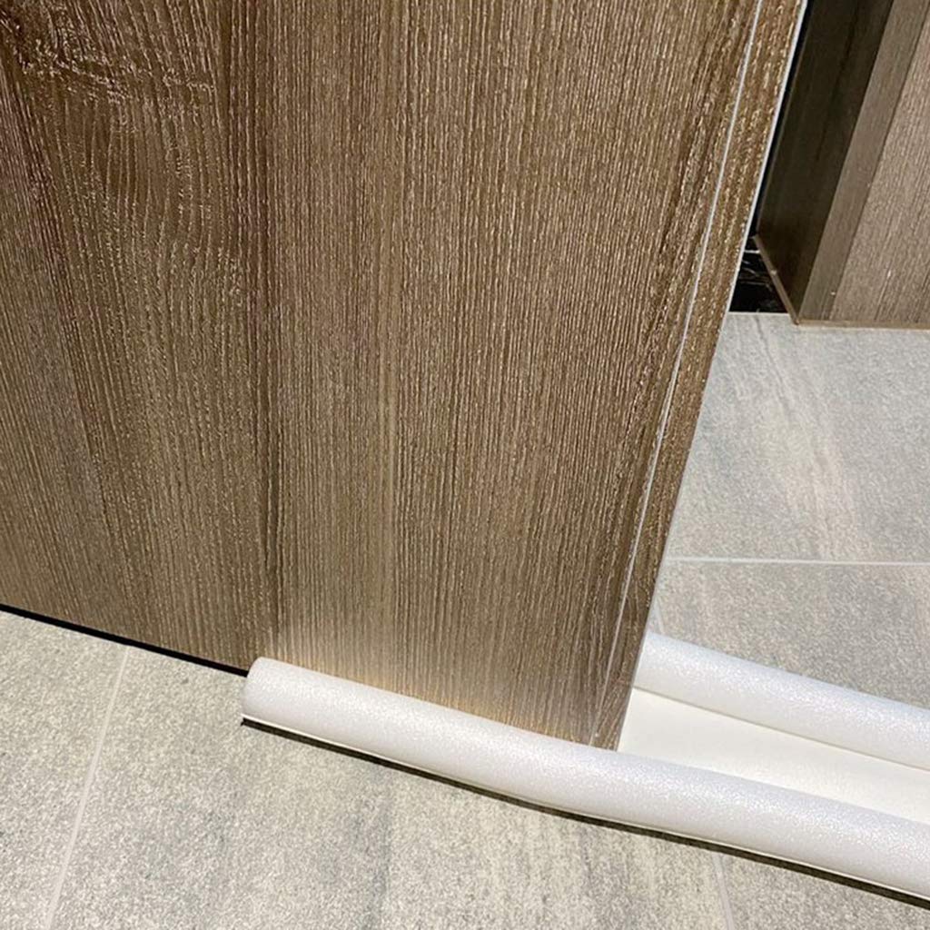 93cm Flexible Door Bottom Sealing Guard - Windproof, Dustproof & Soundproof Door Sweep for Interior/Exterior Doors - Perfect for Home, Office & Apartment Noise Reduction