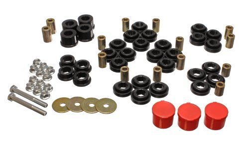 Energy Suspension 5.3141G Control Arm Bushing Set - High Performance Polyurethane Bushings for Improved Handling & Durability - Perfect for Off-Road, Racing & Daily Driving Vehicles