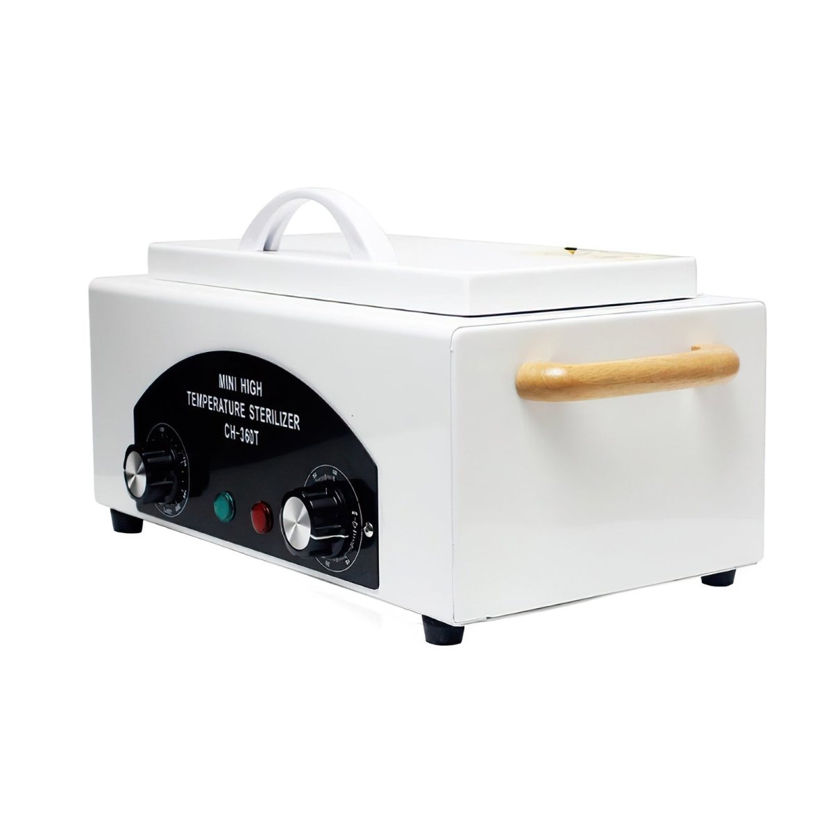300W 1.5L Mini High Temperature Dry Heat Sterilizer Autoclave Machine - Portable Medical Equipment Sterilization for Dental Tools, Tattoo Needles & Beauty Salon Instruments