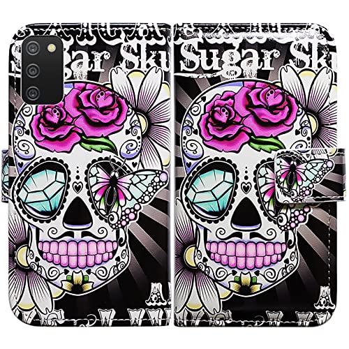 Purple Flower Sugar Skull