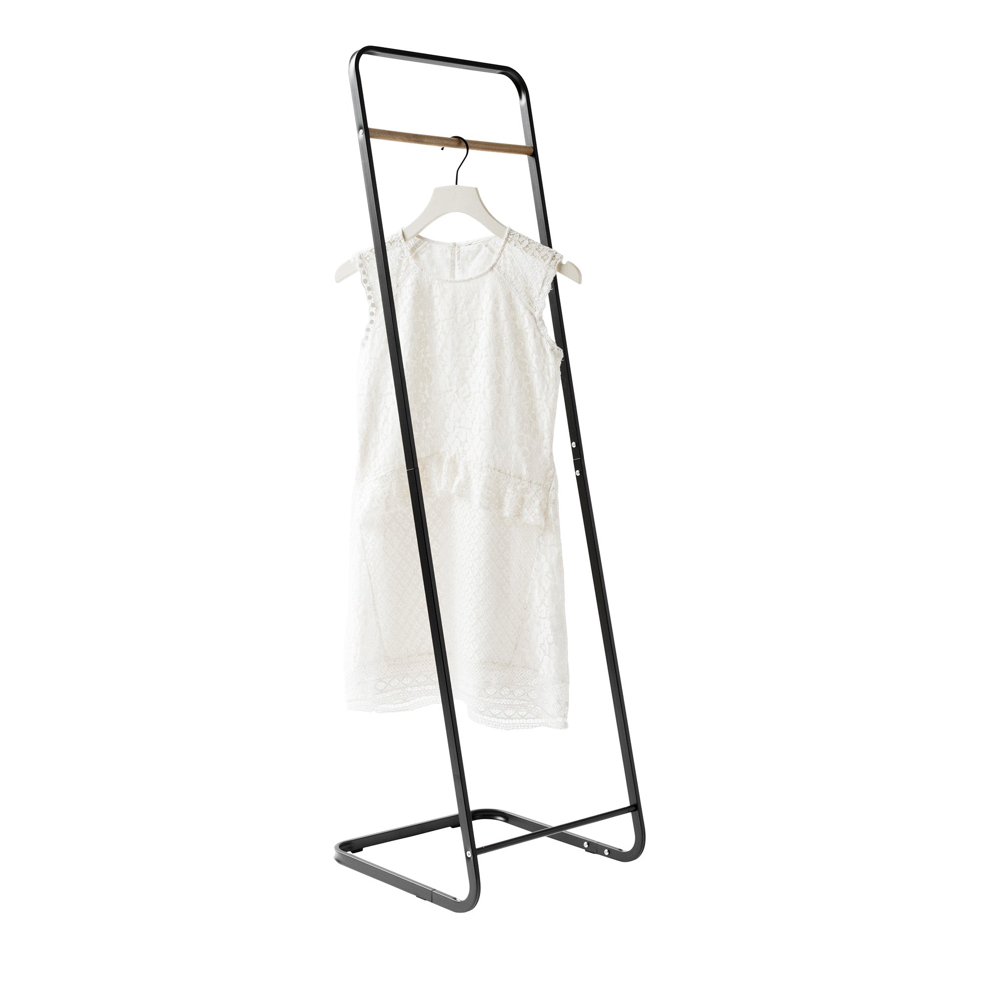 Black Clothes Rail - Heavy Duty Garment Rack for Hanging Clothes, Durable Metal Clothing Rack for Closet, Laundry Room, or Retail Store Display - Perfect for Organizing Wardrobe, Drying Laundry, or Showcasing Outfits