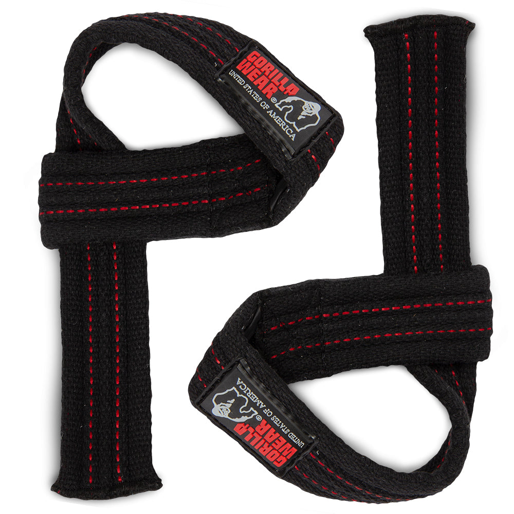 Premium Heavy-Duty Lifting Straps for Weightlifting & Powerlifting - Black - Ideal for Gym, CrossFit & Strength Training