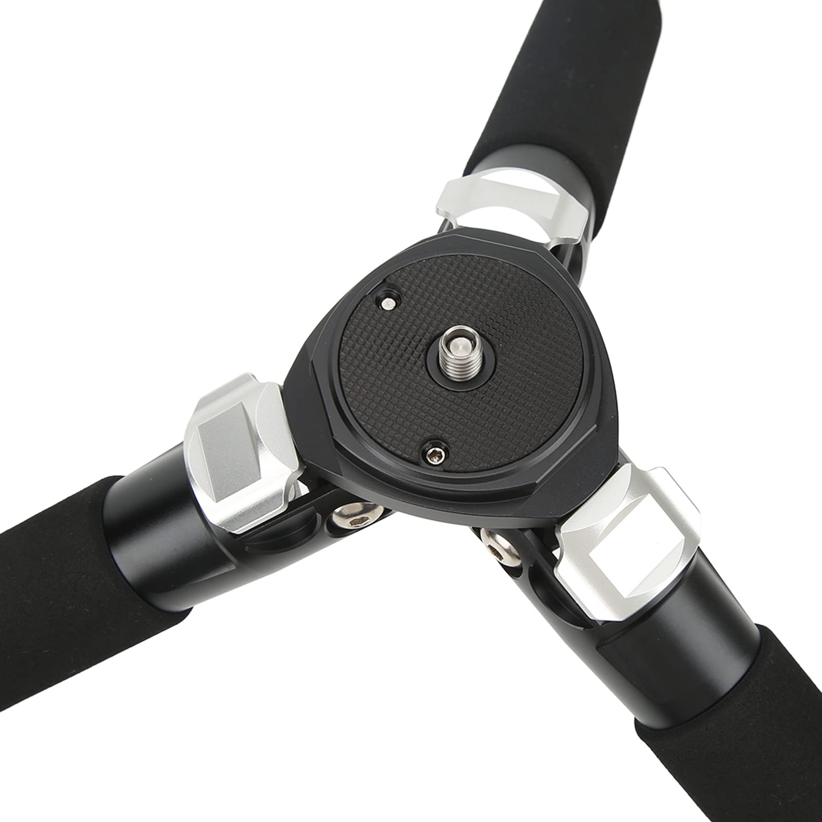 Carbon Fiber Foldable Camera Tripod - Adjustable Angle Telescope Stand with Stable Structure & 1/4