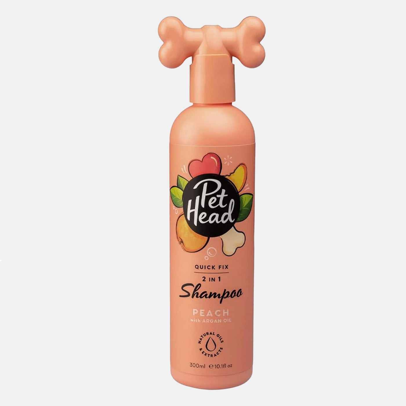 Pet Head Quick Fix 2-in-1 Shampoo & Conditioner for Dogs - 300ml Gentle Cleansing Formula | Perfect for Bath Time & Grooming at Home