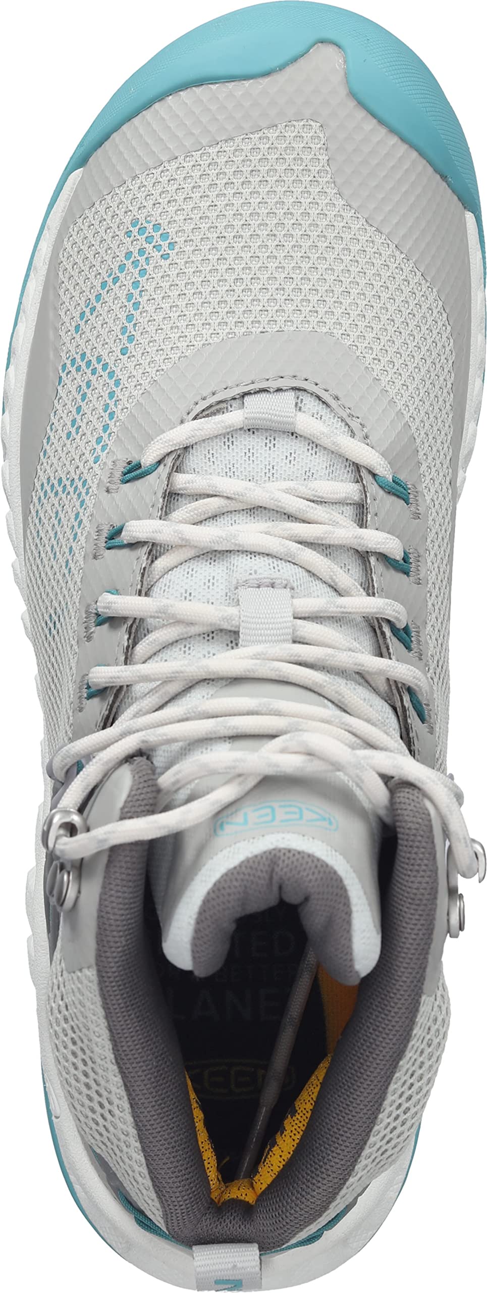KEEN Women's Nxis Evo Mid Height Waterproof Hiking Boots - Lightweight & Comfortable for Outdoor Adventures, Fast Packing, Trail Running & Camping