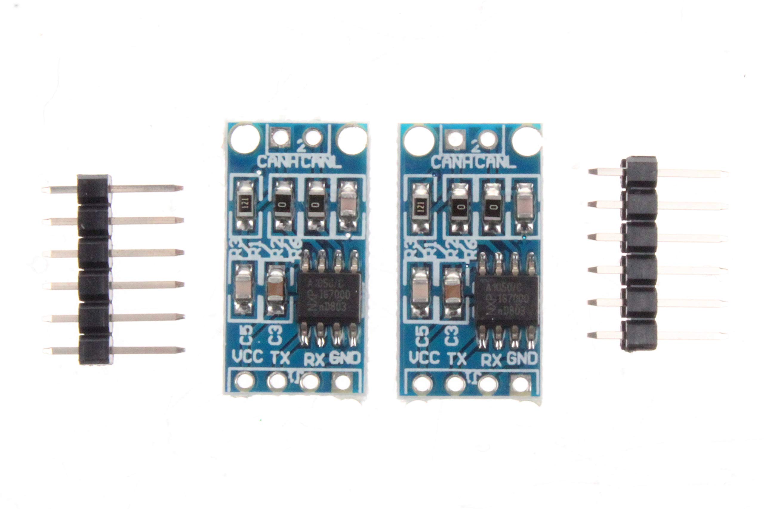 NOYITO TJA1050 CAN Bus Controller Interface Module - High Speed CAN Driver for Automotive & Industrial Applications (Pack of 2) - Perfect for Vehicle Diagnostics, Robotics & Industrial Automation
