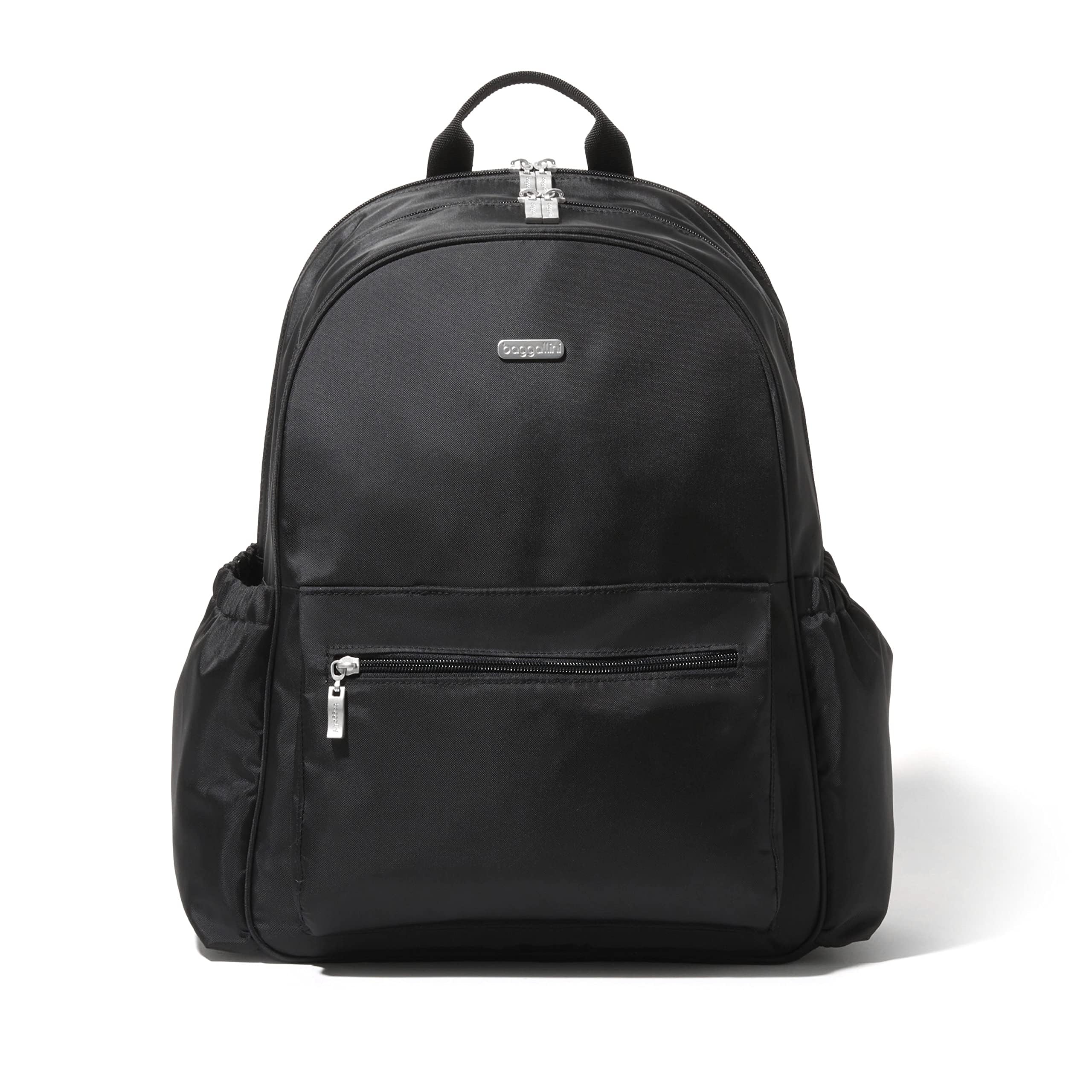 Baggallini Essential 16x12 Inch Lightweight Laptop Backpack with 16