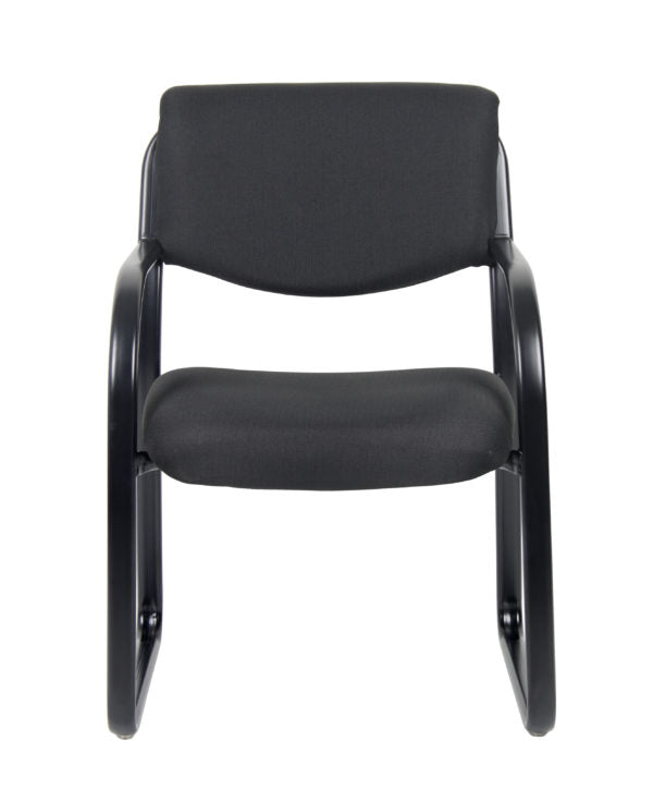 Boss Fabric Guest Chair B9521 - Modern Office Chair for Reception, Conference & Waiting Room - Comfortable & Durable Guest Seating Solution