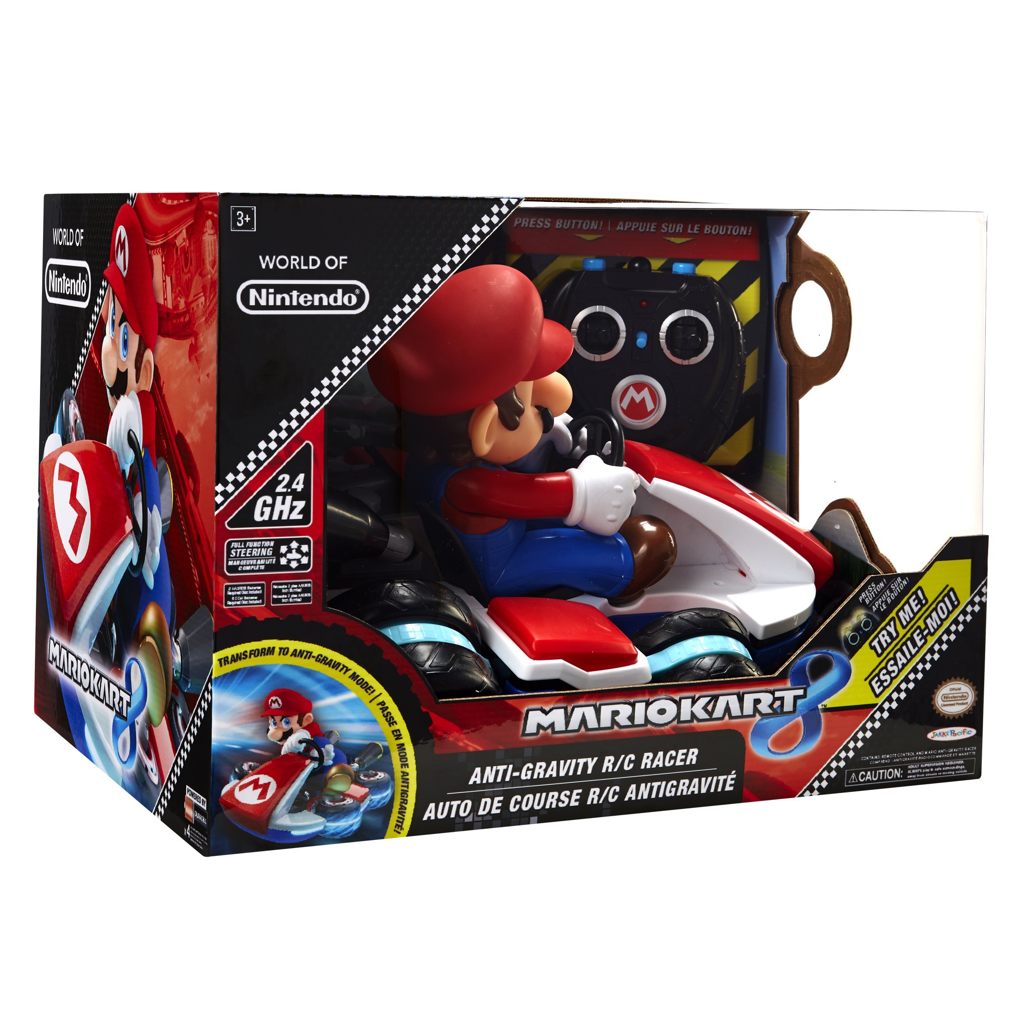 Nintendo RC Racer Vehicle - Remote Control Toy Car for Kids & Adults - Perfect for Indoor & Outdoor Racing Fun