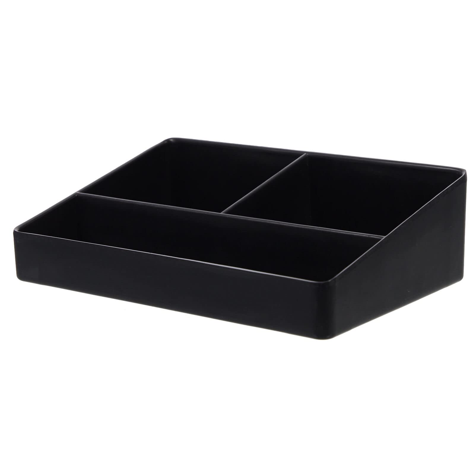 **Mind Reader Coffee Station Organizer - 10-Compartment Countertop Condiment Holder for Coffee, Sugar, Tea Pods (6.1×3.9×1.7in) - Perfect for Home, Office & Breakroom Coffee Bars**