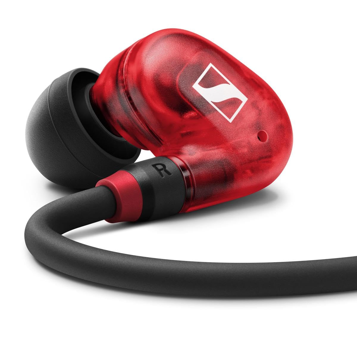 SENNHEISER Professional In-Ear Wired Audio Monitor Headphones - Red (Model 508942) for Musicians, DJs & Live Performances
