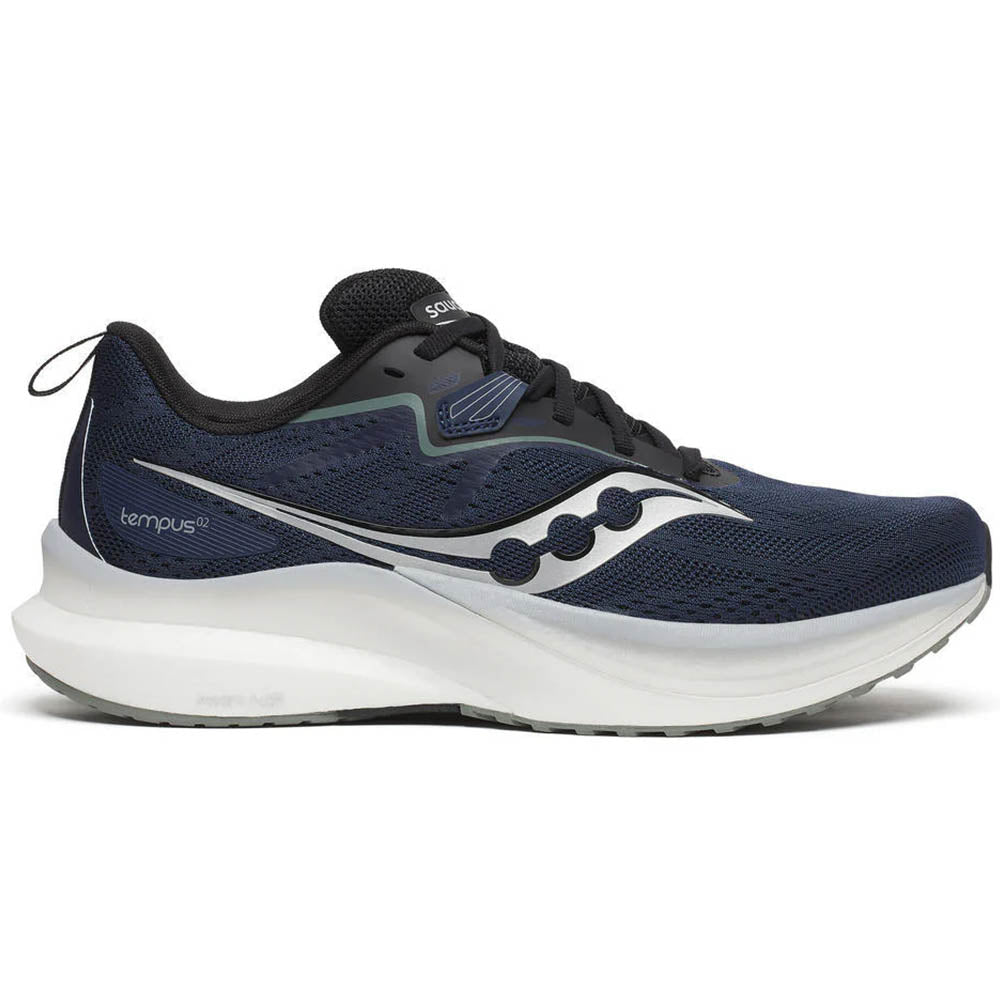 Men's Saucony Tempus 2 Running Shoes - Lightweight Cushioned for Road & Trail Running - Perfect for Jogging, Gym Workouts & Daily Wear