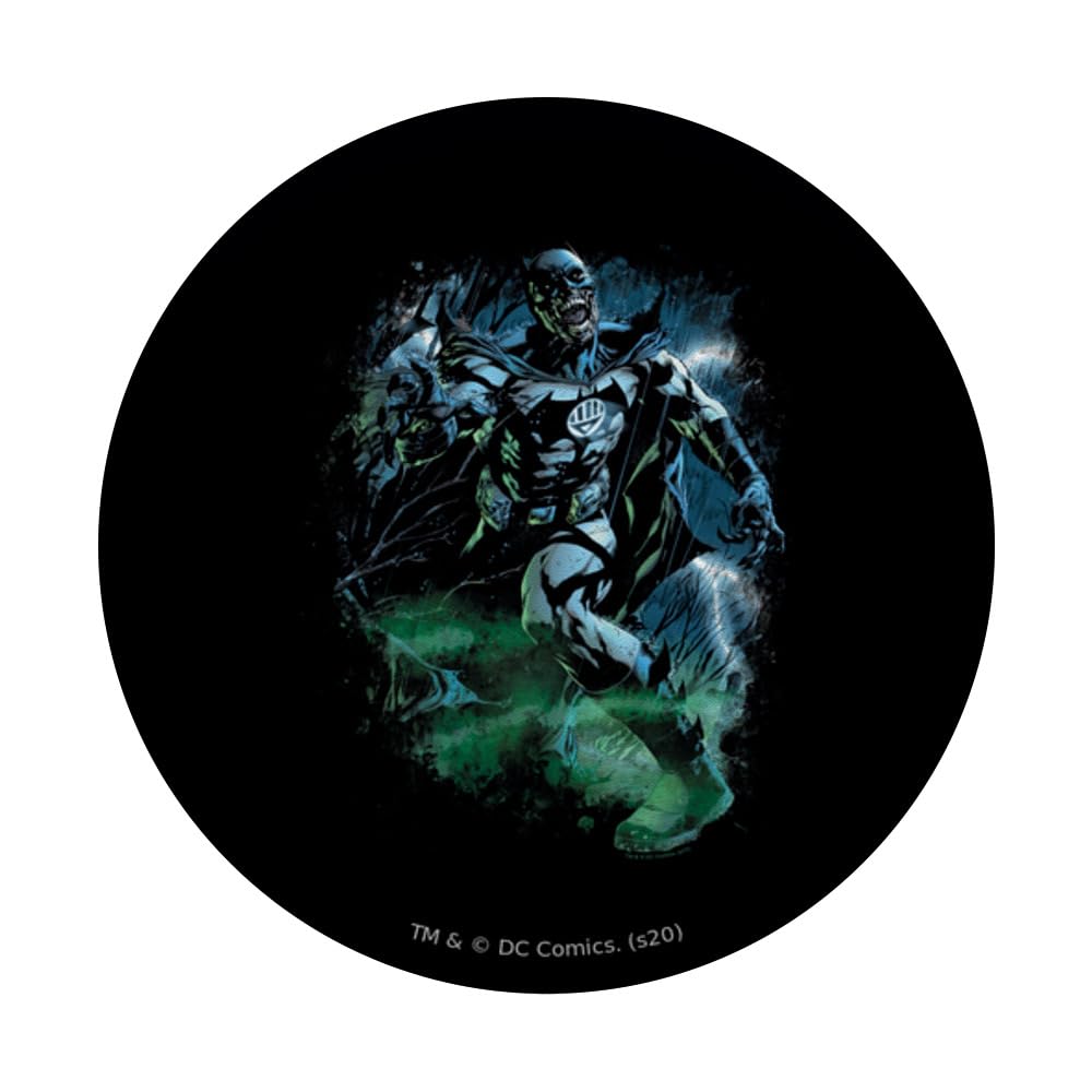 Green Lantern Black Lantern Batman PopSockets Standard PopGrip - Swappable Phone Grip & Stand for Smartphones - Perfect for DC Comics Fans, Gaming, and Everyday Use