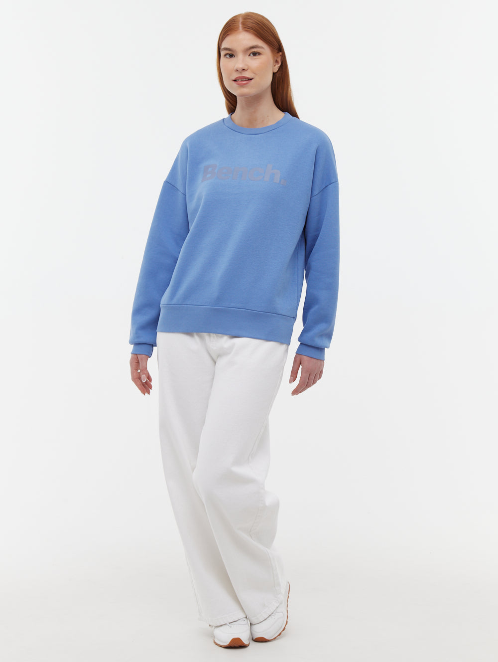 Rilo Tonal Logo Crew Neck Sweatshirt for Men & Women | Soft Cotton Pullover Hoodie | Casual Streetwear for Everyday Wear & Gym