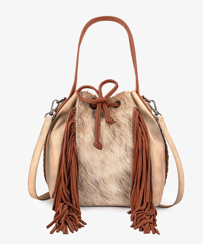 Montana West Drawstring Bucket Bag for Women - Stylish Leather Crossbody Purse with Adjustable Strap | Perfect for Travel, Shopping & Everyday Use