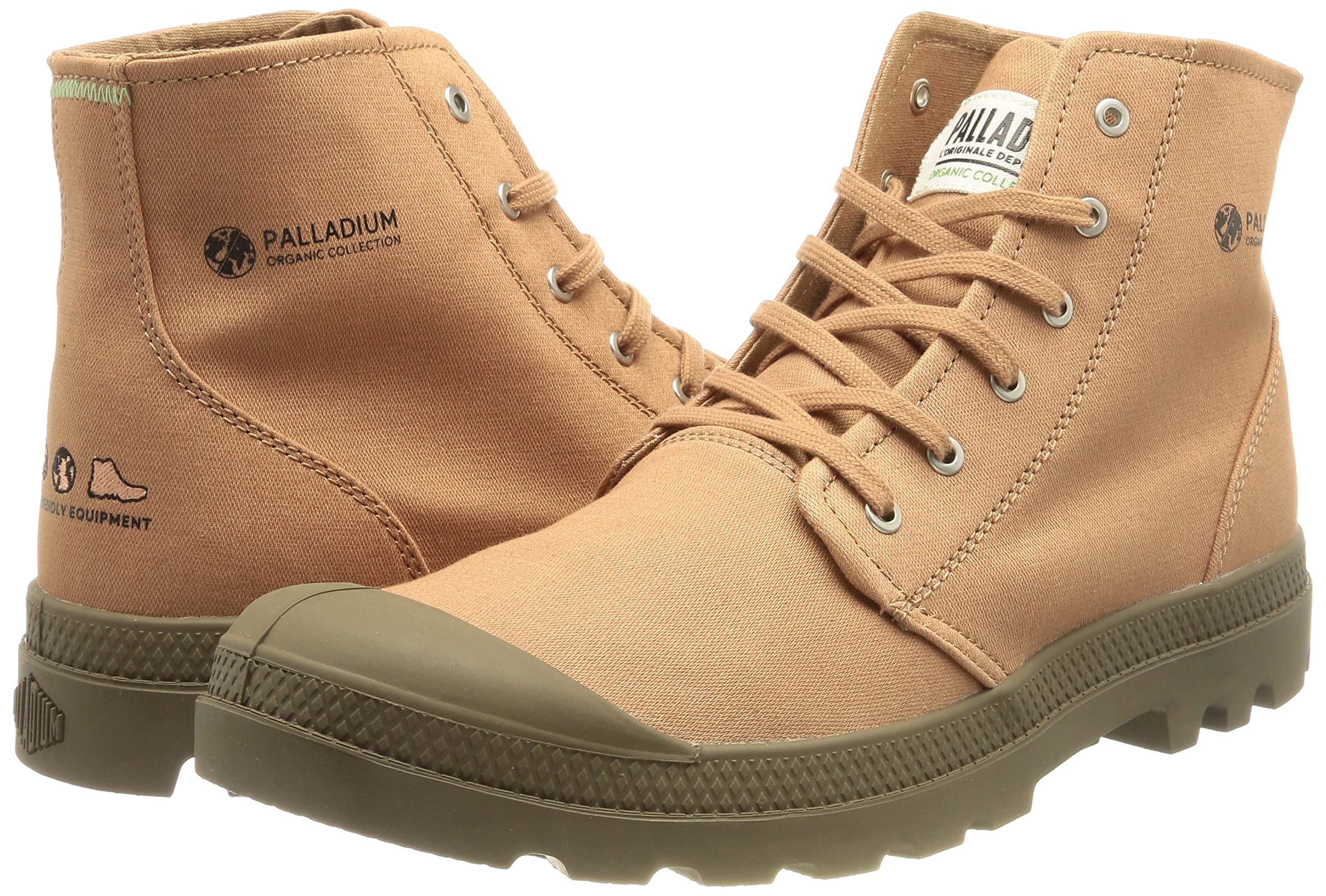 PALLADIUM Unisex Hi-Top Sneakers for Men & Women - Comfortable Canvas Shoes for Casual Wear, Street Style & Outdoor Activities