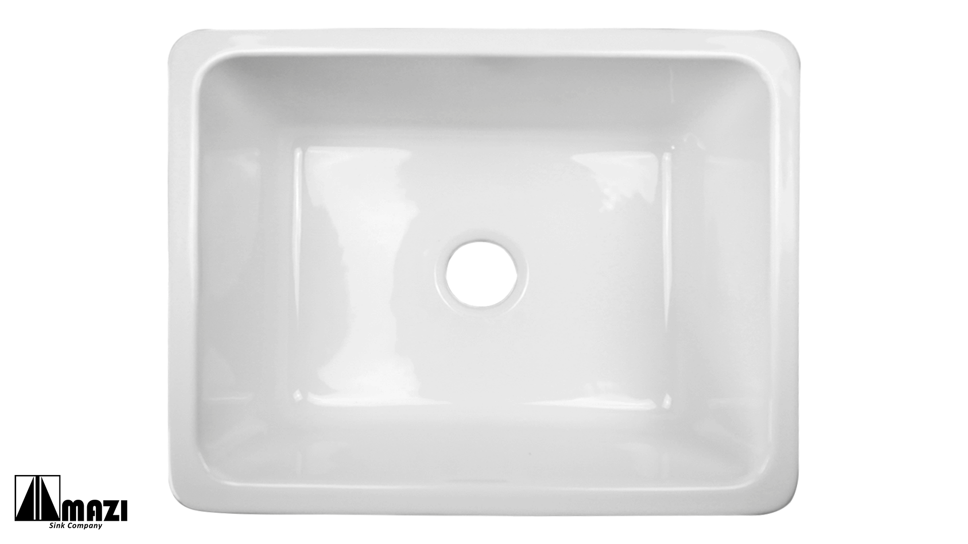 Ceramic Undermount Laundry Sink 1898UM - Durable White Utility Sink for Laundry Room, Basement & Garage - Heavy-Duty Farmhouse Style Wash Basin