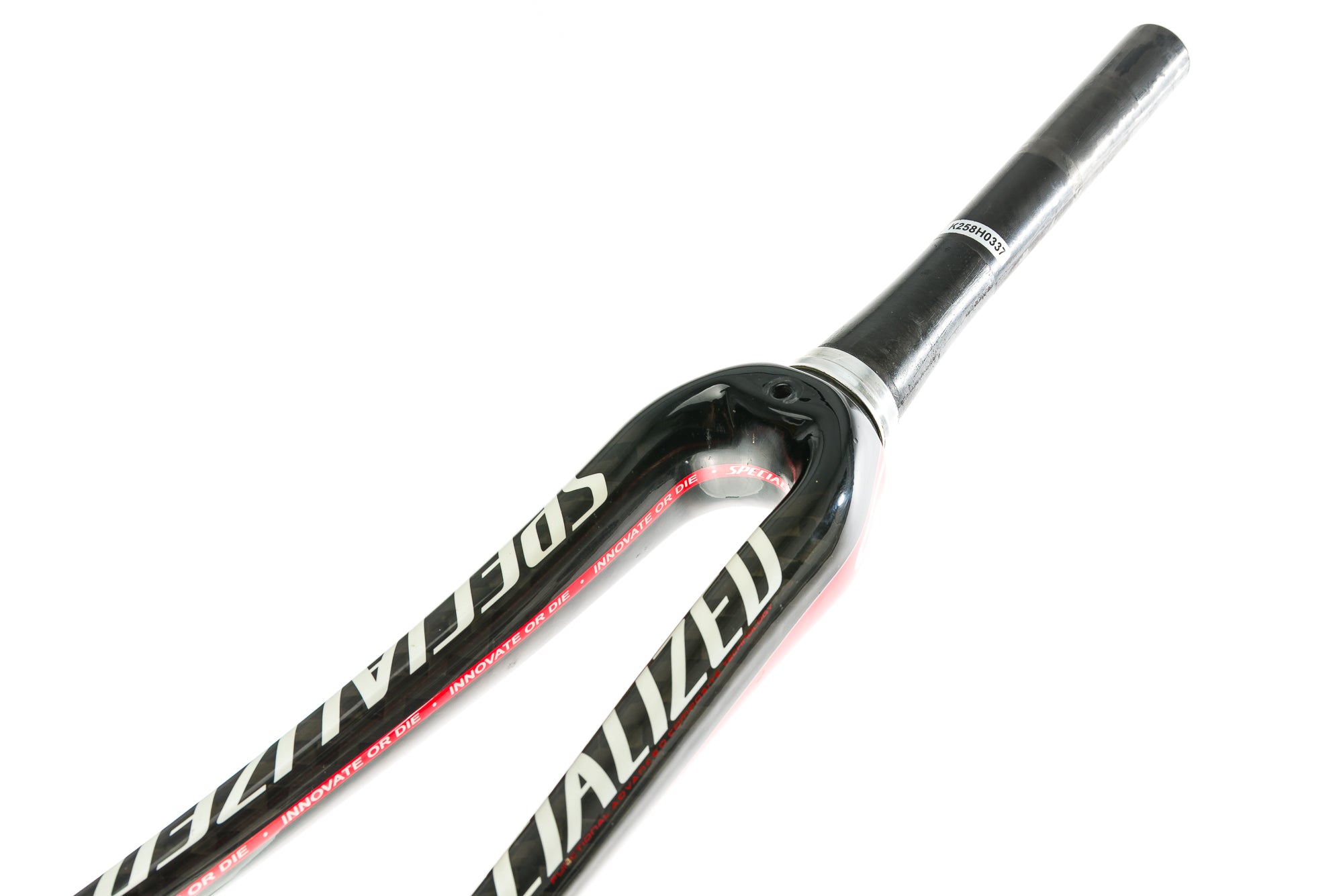 Specialized Tarmac SL Road Bike Fork 700c Carbon Fiber 9x100mm QR Tapered - Black & Red - Perfect for Road Cycling & Performance Upgrades