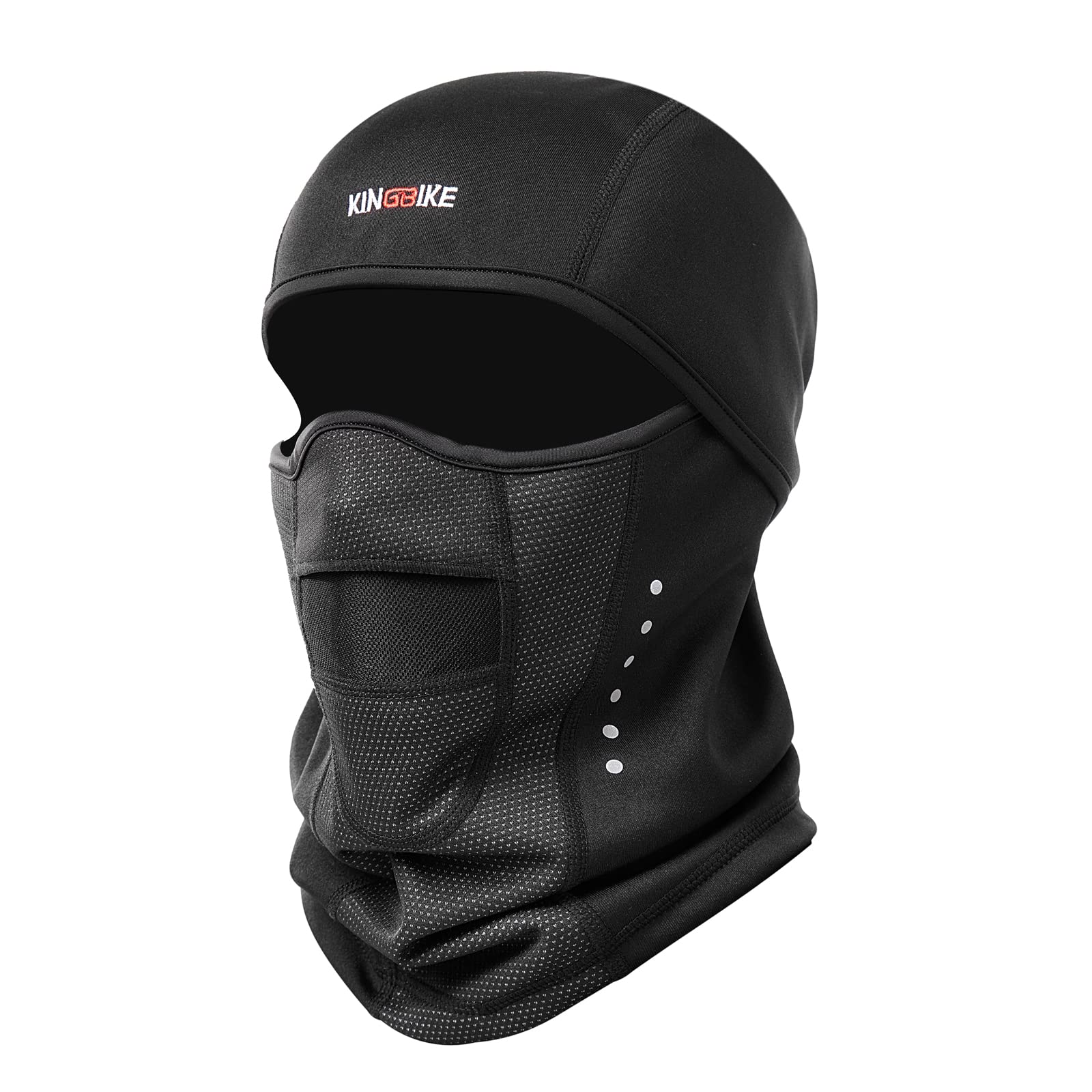 KINGBIKE Balaclava Ski Mask for Men & Women - Water Resistant, Windproof Fleece Thermal Full Face Cover for Winter Sports, Motorcycling, Snowboarding & Cold Weather Protection