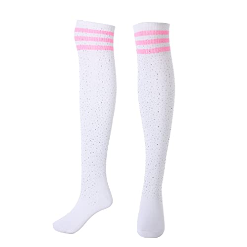 Pink-white Socks