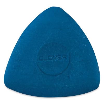 Clover Blue Triangle Tailor's Chalk - Professional Sewing & Fabric Marking Tool for Quilting, Dressmaking & DIY Crafts