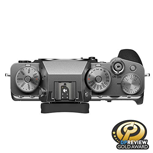 FUJIFILM X-T4 Mirrorless Digital Camera with 26.1MP APS-C Sensor, 4K Video & Weather-Sealed Body - Perfect for Travel Photography, Vlogging & Professional Shooting