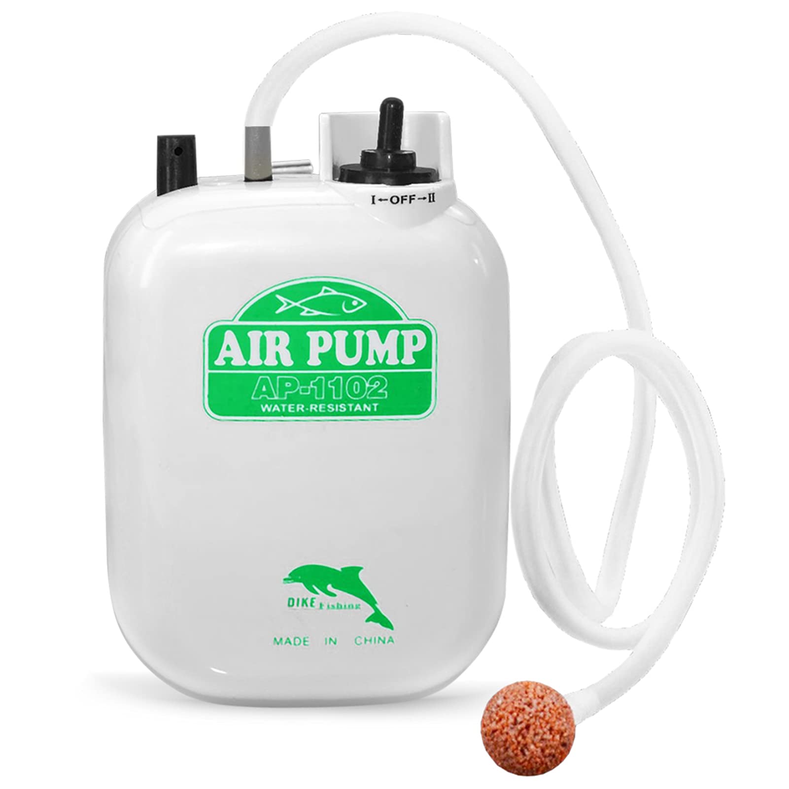 Waterproof Portable Fishing Air Pump - Outdoor Oxygen Pump for Aquarium & Fishing | Ideal for Camping, Boating & Fish Tanks