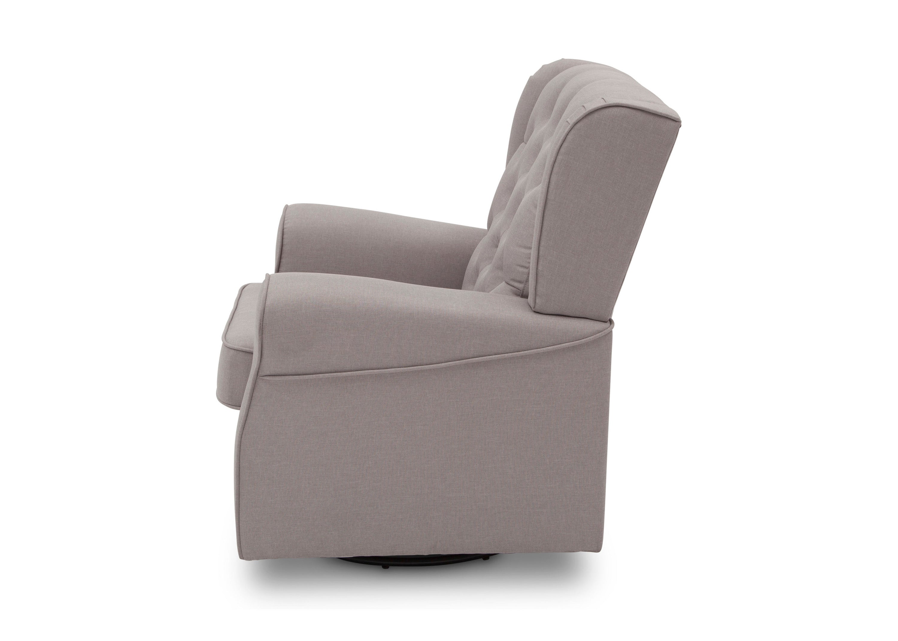 Emma Nursery Glider Swivel Rocker Chair - Comfortable Baby Rocking Chair for Nursing, Feeding & Relaxing - Perfect for Nursery, Bedroom & Living Room