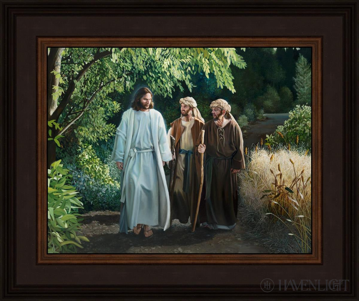 Emmaus By Liz Lemon Swindle - Inspirational Christian Wall Art for Home & Church Decor | Perfect for Living Room, Bedroom & Office