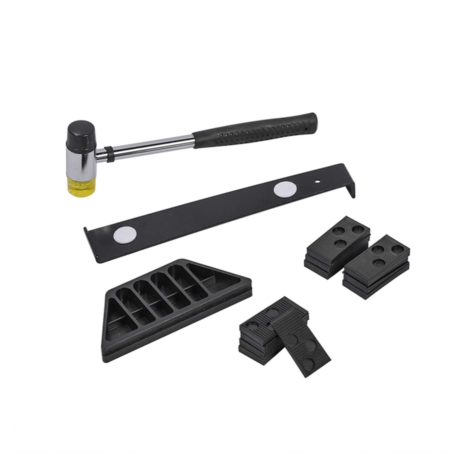 DIY Wood Flooring Installation Kit - Laminate Flooring Tools Set with Mallet & Spacers for Home Improvement Projects | Perfect for Hardwood, Engineered Wood & Vinyl Plank Flooring Installation