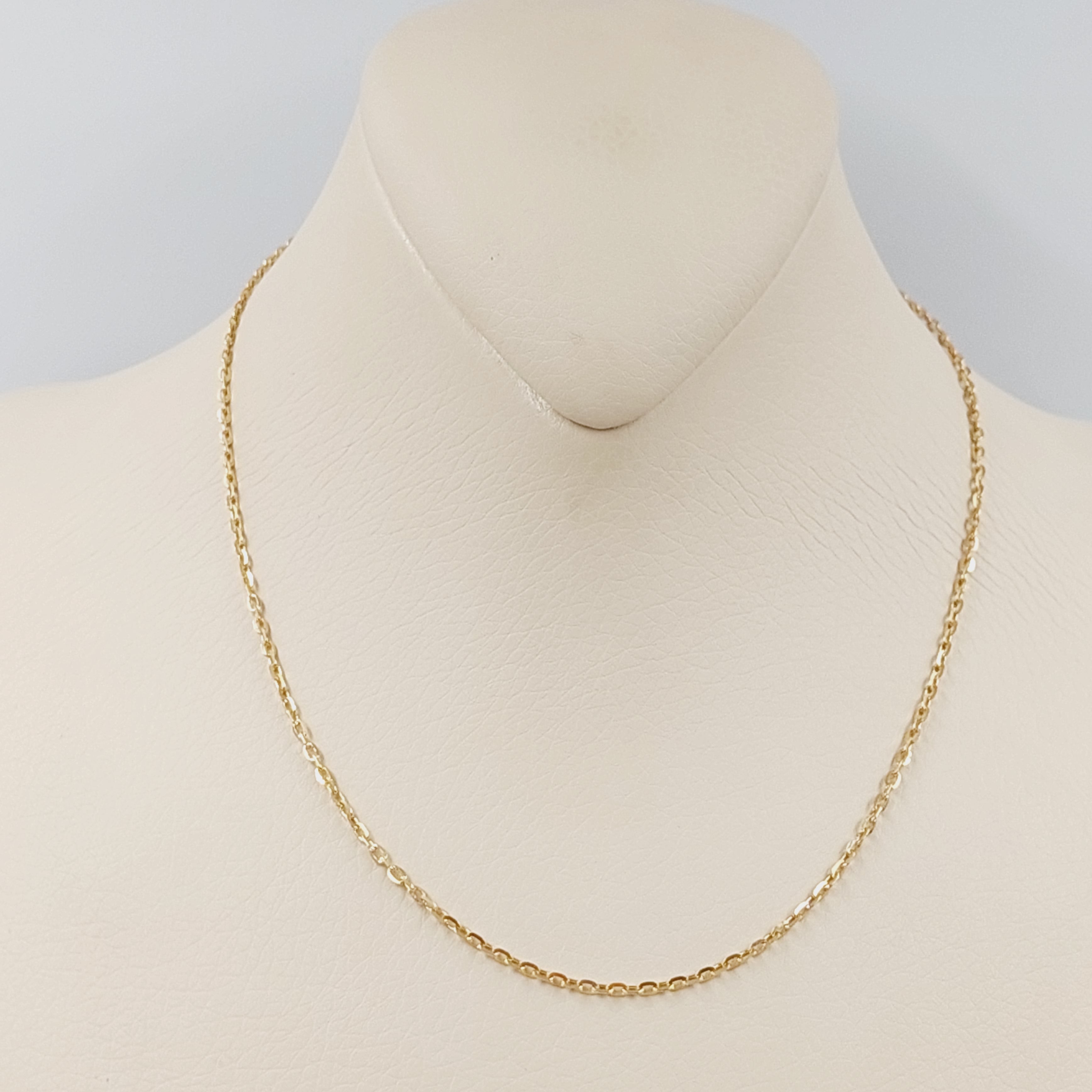 2mm Cable Link Chain Necklace 40cm - Stainless Steel Dainty Chain for Women & Men - Perfect for Layering, Pendants & Everyday Jewelry