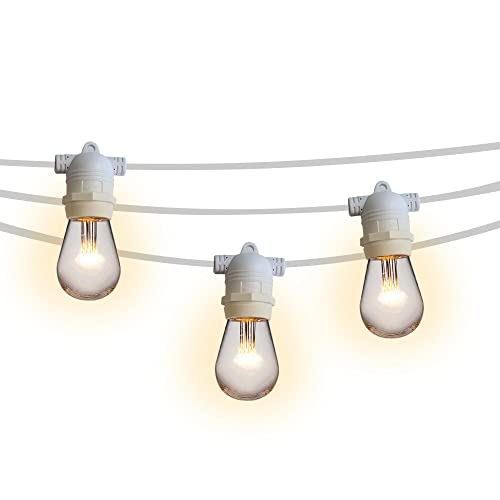 Shatterproof Bulb (0.8W) - White Cord