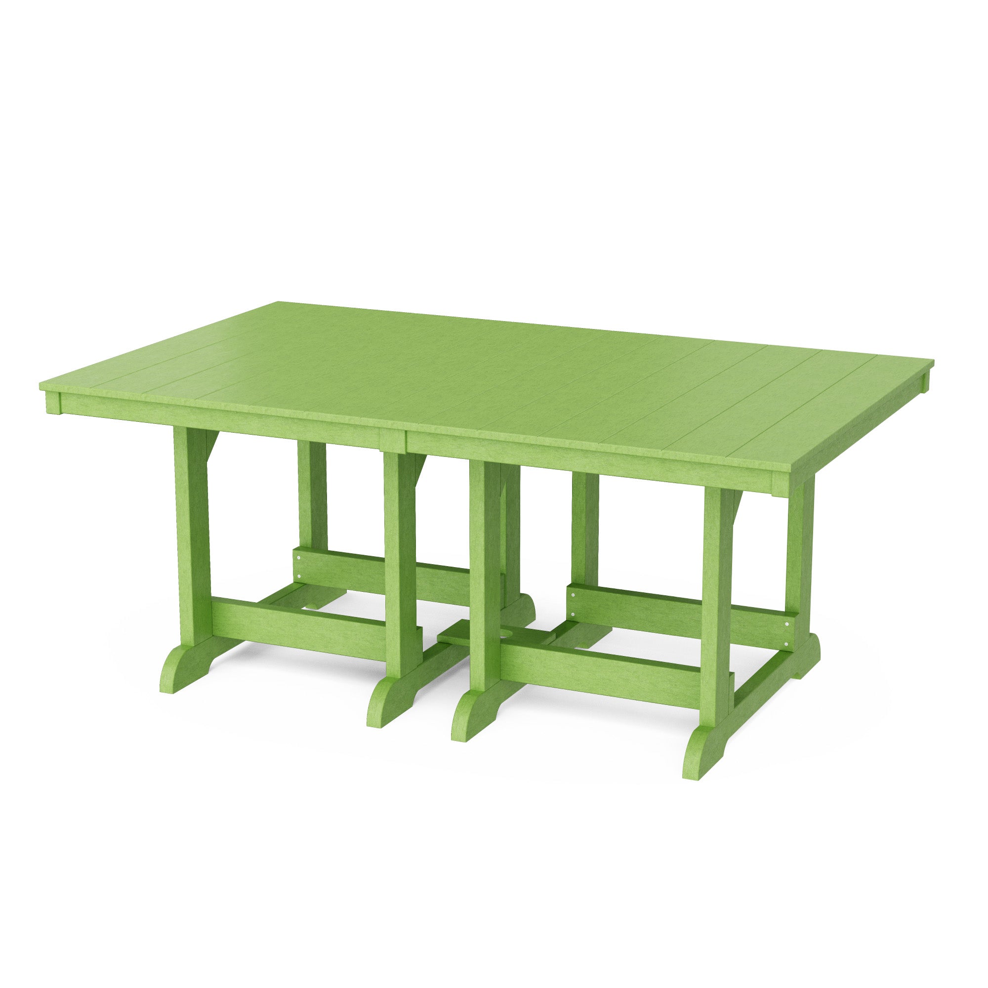 Heritage 44x72 Inch Solid Wood Dining Table - Rustic Farmhouse Style for Kitchen, Dining Room & Outdoor Entertaining