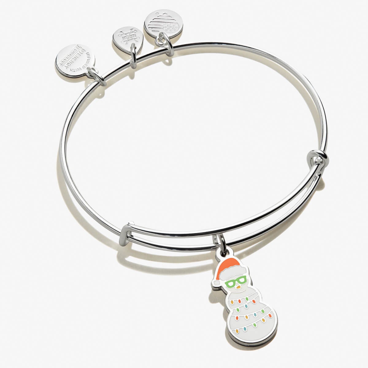 Festive Snowman Charm Bracelet for Women - Christmas Holiday Jewelry Gift for Parties & Winter Celebrations