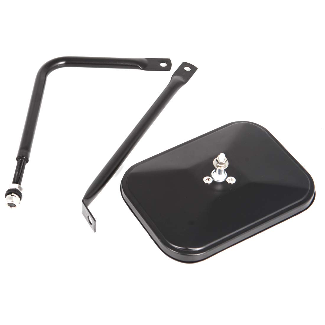 2 PCS Rectangular Reversing Side View Mirrors for Jeep Wrangler JK 2007-2017 - Car Door Off-Road Accessories for Enhanced Safety & Parking Assistance | Perfect for Off-Roading, Tight Parking & Blind Spot Visibility