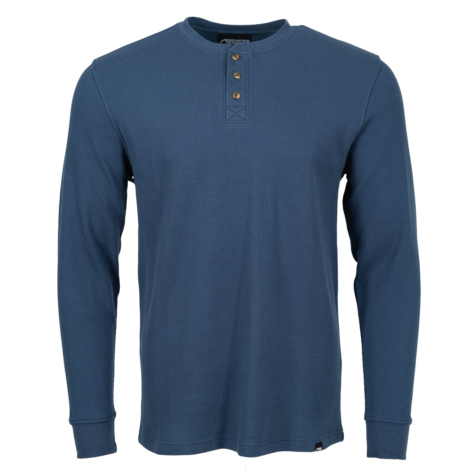 Men's Thermal Henley Shirt by Axe - Warm Long Sleeve Button-Up for Winter Outdoor Activities, Camping & Hiking