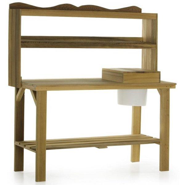 Master Gardeners Bench - Heavy Duty Outdoor Garden Bench for Patio, Yard, and Backyard - Perfect for Relaxing, Reading, and Enjoying Nature