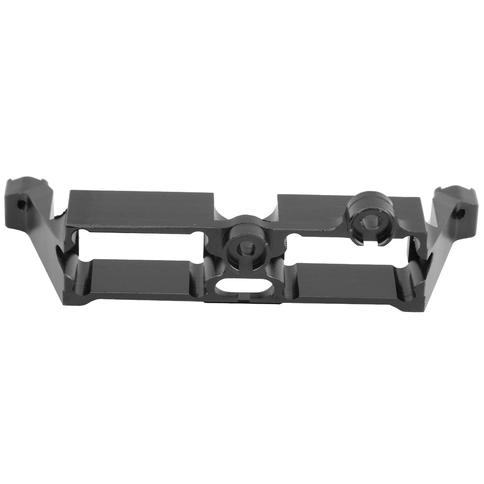 VGEBY Aluminum Alloy Differential Lock Support Accessory with Steering Servo Mount for Traxxas TRX4 1/10 RC Crawler - Off-Road Rock Crawling & Trail Adventure Upgrade